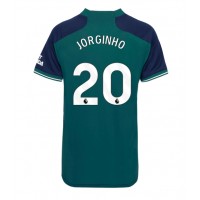 Arsenal Jorginho Frello #20 Replica Third Shirt Ladies 2023-24 Short Sleeve